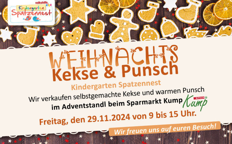  Weihnachtskekse und Punsch